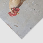 Rust Kip en Nest Decoupage Tissuepapier (Detail)
