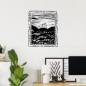 Rust kruis poster (Thuiskantoor)