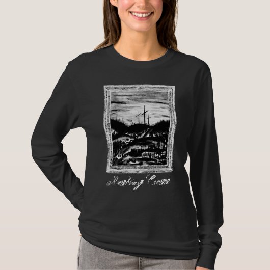 Rust kruis t-shirt (Voorkant)