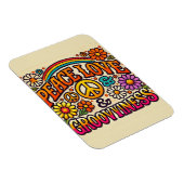 Rust, liefde en grootheid Flexibele fotomagneet Magneet (Rechterzijde)