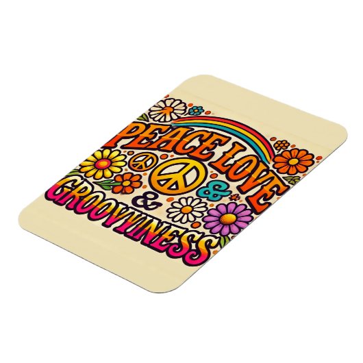 Rust, liefde en grootheid Flexibele fotomagneet Magneet (Linkerzijde)