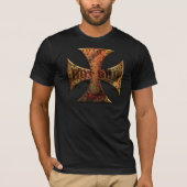 RUST-MALT-CROSS-FLAT-001 T-SHIRT (Voorkant)