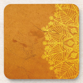 Rust Mandala Zen Rustic Body Mind Spirit Bier Onderzetter