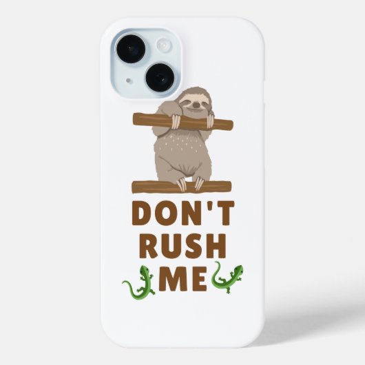 Rust me niet Case-Mate iPhone case (Achterkant)