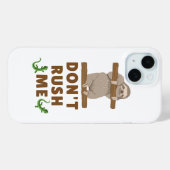 Rust me niet Case-Mate iPhone case (Achterkant (horizontaal))