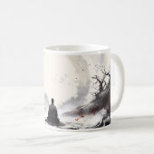 Rust, meditatie en vrede koffiemok (Voorkant rechts)