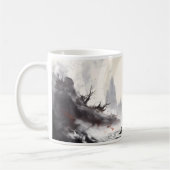 Rust, meditatie en vrede koffiemok (Links)