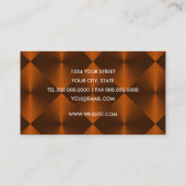Rust Metallic look Diamond Tegels Visitekaartje (Achterkant)