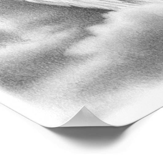 Rust mijn liefde Angel Poster uit (Hoek)