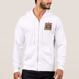 Rust Minimalistisch Simplify Woord Kunst Bord Hoodie