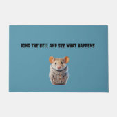 RUST NIET OP DE DEURBELL-DOORMAT DEURMAT (Voorkant)