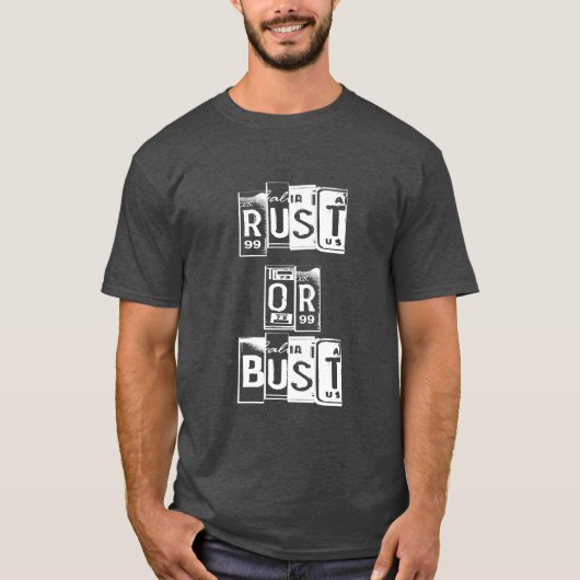 Rust- of bustlicentie-Bord T-shirt (Voorkant)