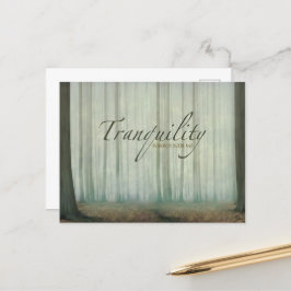 "Rust omringt me" Motivatie Affirmatie Briefkaart