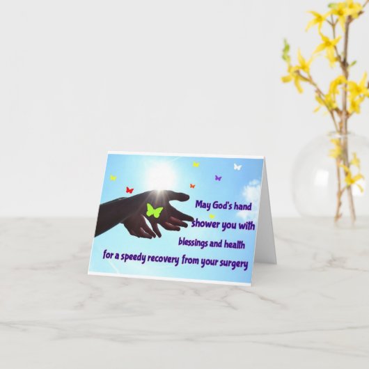 RUST ONTSPANNEN HERSTEL-GOED SNEL GOED KAART (Gele Bloem)