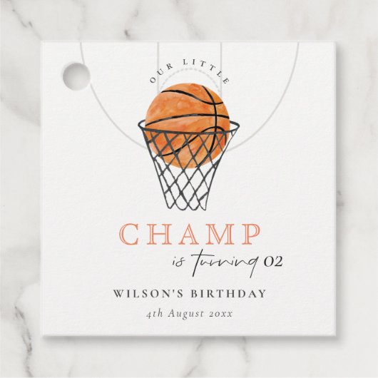 Rust onze kleine honkbal elke dag op elke leeftijd bedankjes labels (Voorkant)