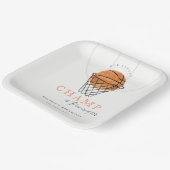 Rust onze kleine honkbal elke dag op elke leeftijd papieren bordje (Gebogen)