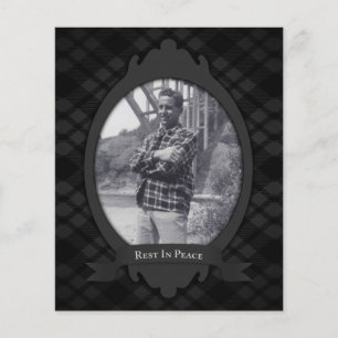 rust op de begrafenisdienst