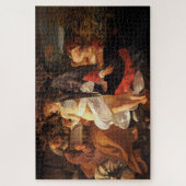Rust op de vlucht naar Egypte (1597) - Caravaggio Legpuzzel (Verticaal)