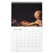 Rust op de vlucht naar Egypte (Caravaggio) Kalender (Jan 2027)