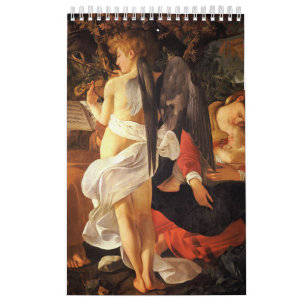 Rust op de vlucht naar Egypte (Caravaggio) Kalender