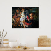Rust op de vlucht naar Egypte, Caravaggio Poster (Keuken)