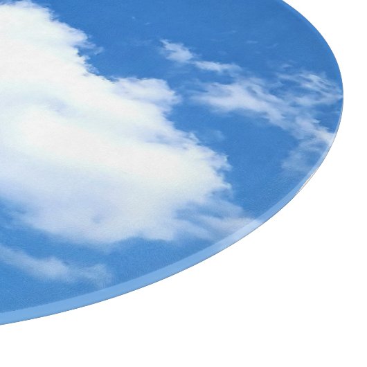 Rust op een wolk snijplank (Hoek)