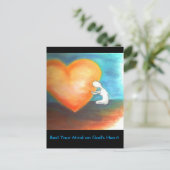 Rust op Gods hart briefkaart (Staand voorkant)