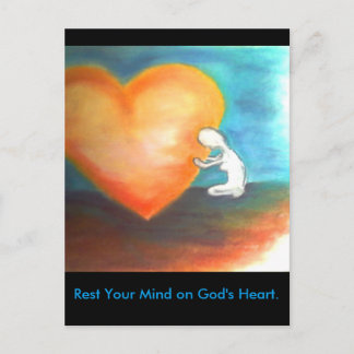 Rust op Gods hart briefkaart