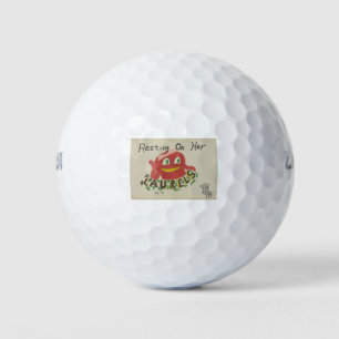 Rust op haar Laurels Prigan Art 10 Golfballen