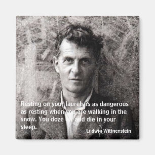 Rust op je lauweren is als dan... magneet