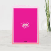 Rust op Little One Ballerina Magical Get Well Kaart (Achterkant)