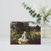 Rust op vlucht naar Egypte Briefkaart (Staand voorkant)