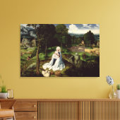 Rust op vlucht naar Egypte Canvas Afdruk (Insitu (Woonkamer))
