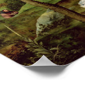 Rust op vlucht naar Egypte Poster (Hoek)