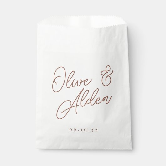 Rust | Overmaatse Script Names Weddenschap Bedankzakje (Voorkant)