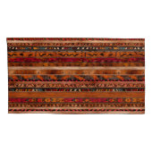 Rust Pattern Pillowcases – Stylish Bedroom Pillow Kussensloop (Achterkant-Rechts)