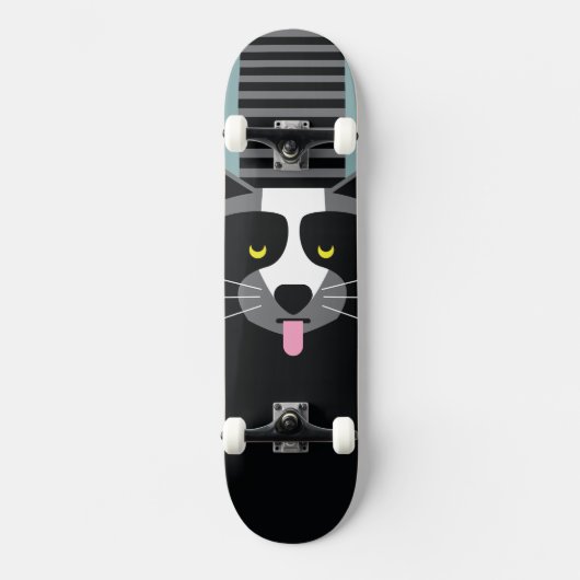 Rust Raccoon Schaats Deck Skateboard (Voorkant)