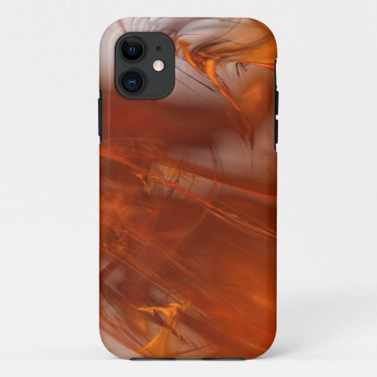 Rust Realm Fractal en Gold Case-Mate iPhone Case (Achterkant)