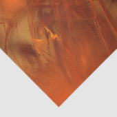 Rust Realm Fractal en Gold Tissuepapier (Detail)