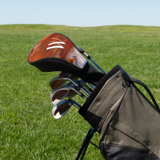 Rust Realm Fractal Golfheadcover (Insitu)