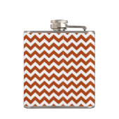 Rust Red Safari Chevron Heupfles (Achterkant)