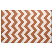 Rust Red Safari Chevron Large Scale Stof (Fat Quarter)