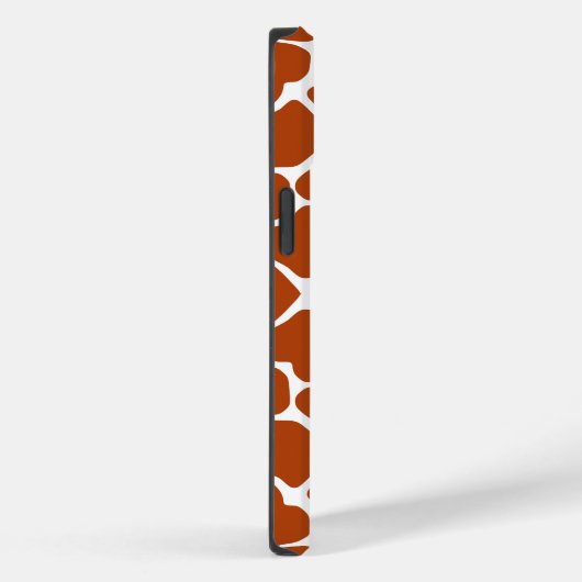 Rust Red Safari Giraffe Case-Mate iPhone Case (Achterkant / Rechts)