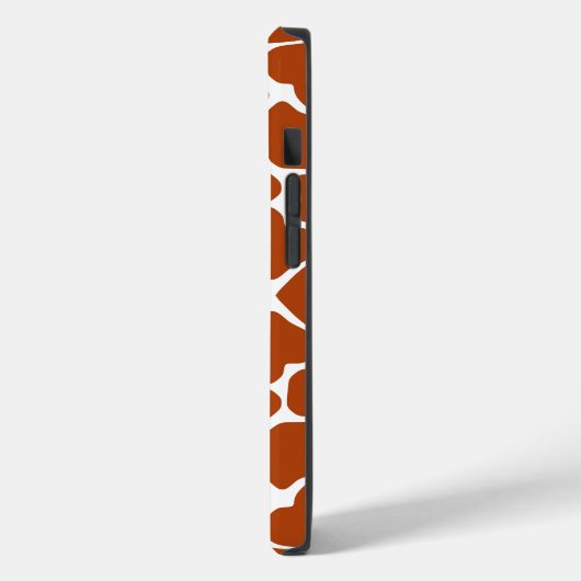 Rust Red Safari Giraffe Case-Mate iPhone Case (Achterkant / Links)