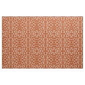 Rust Red Safari Giraffe Stof (Yard (91,4 cm))
