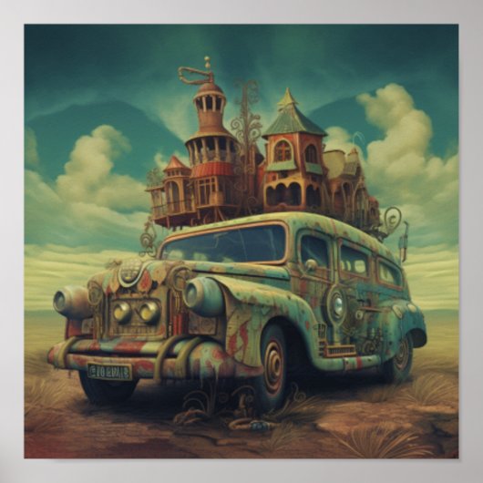 Rust & Reverie: het reizende droomhuis Poster (Voorkant)