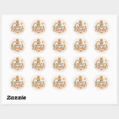 Rust Rodeo Eerste Verjaardag Stickers | Neutraal B (Vel)