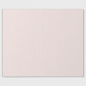 Rust Roze Minimalistische Strepen Cadeaupapier (Vlak)