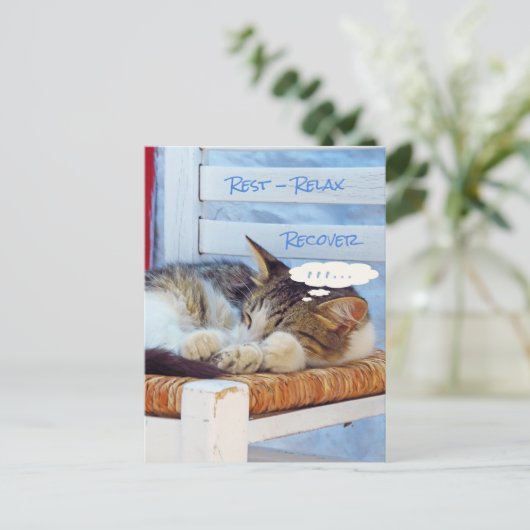 Rust Rust Herstellen Ansichtkaart Briefkaart (Staand voorkant)