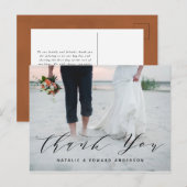 Rust schilderde de bruiloft van de manuscriptfoto  briefkaart (Voorkant / Achterkant)